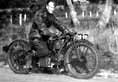 Alex & Douglas motorcycle on a country ride