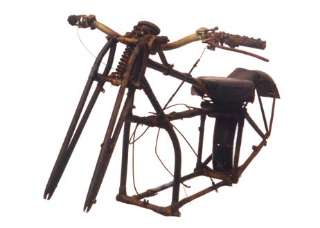 Douglas motorcycle frame serial 3298