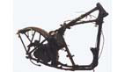 Triumph 500 motorcycle frame serial TH555