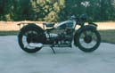1933 Douglas Greyhound motorcycle